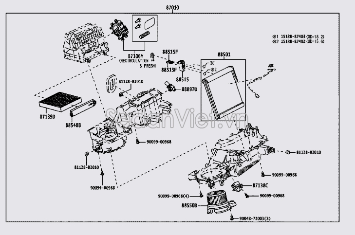 Lọc gió điều hòa Toyota Veloz 2022-2025