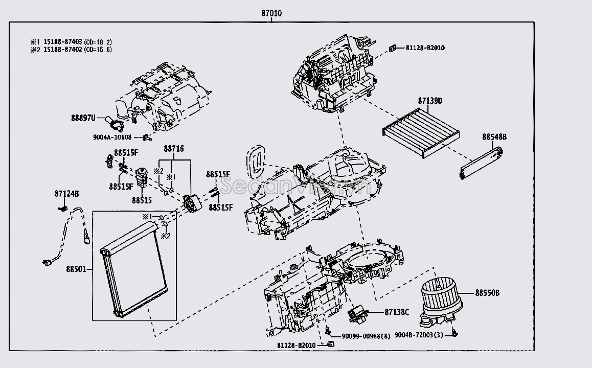 Lọc gió điều hòa Toyota Veloz 2022-2025