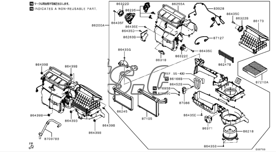 Van tiết lưu điều hòa Mitsubishi Triton 2019-2021