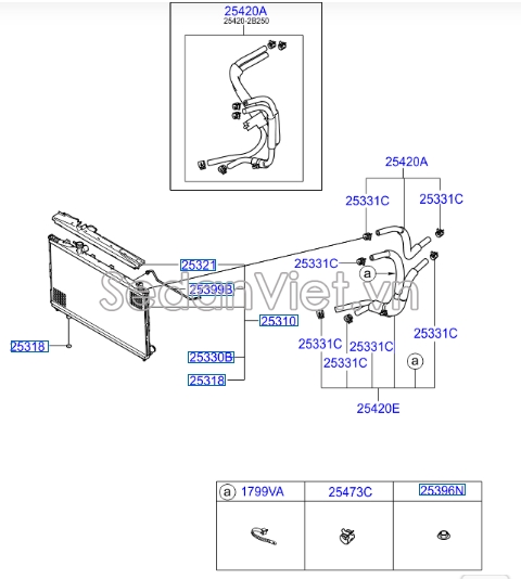 Két nước Hyundai Santafe 2010-2012