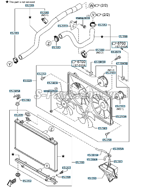 Bình nước phụ Mazda CX-5 2016