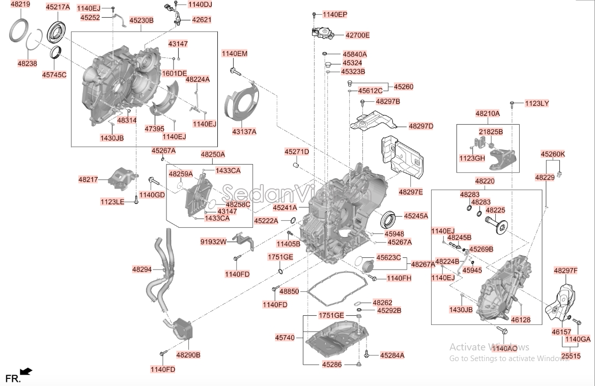 Phớt láp trong KIA K3 2013-2016