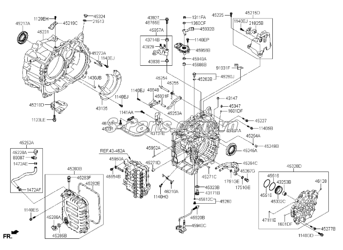 Lọc dầu hộp số KIA K3 2013-2016