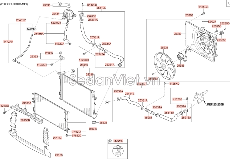Phin lọc ga Hyundai Tucson 2015-2017