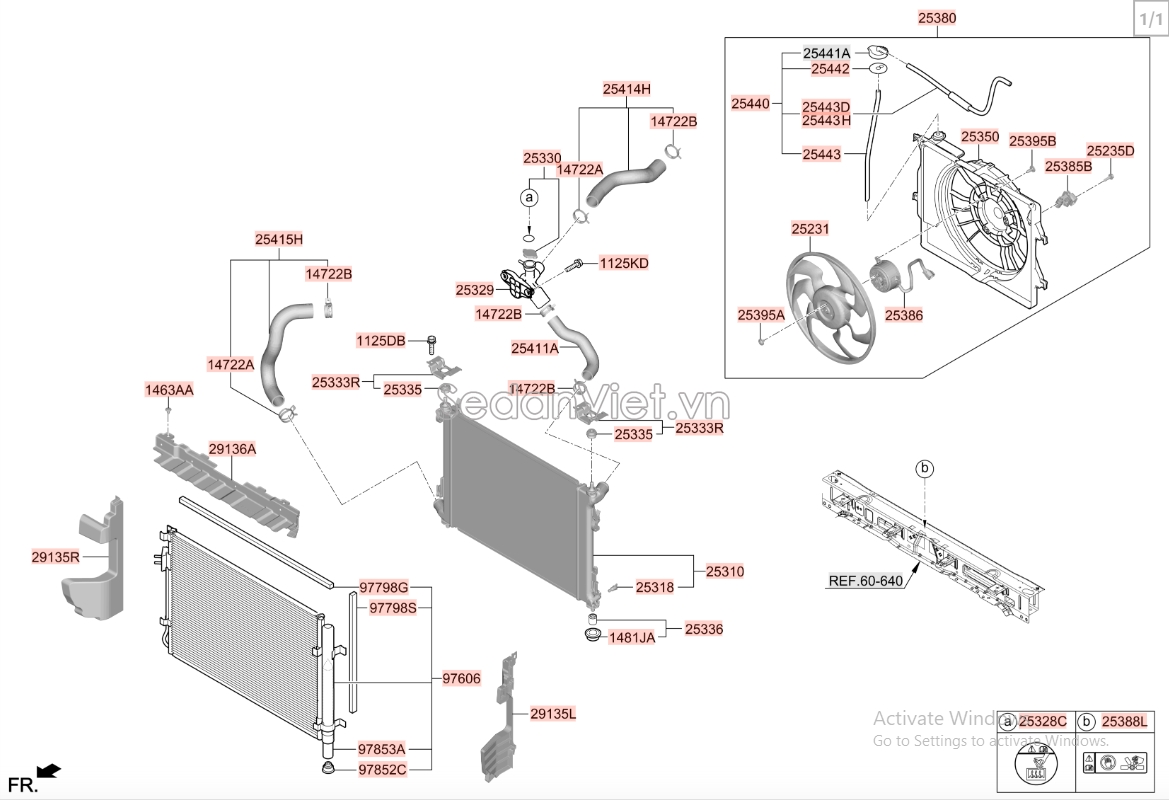 Phin lọc ga Hyundai Tucson 2015-2017