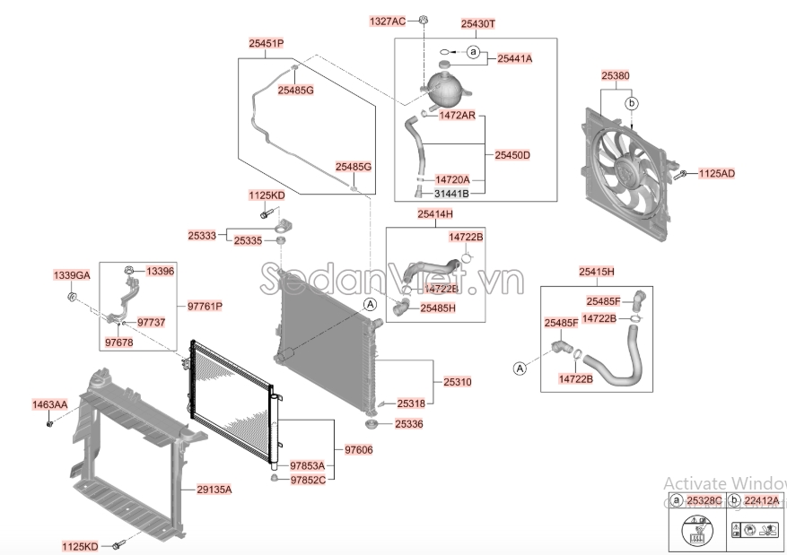 Phin lọc ga Hyundai Tucson 2015-2017