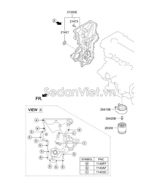 Lọc dầu KIA Sportage 2009-2010