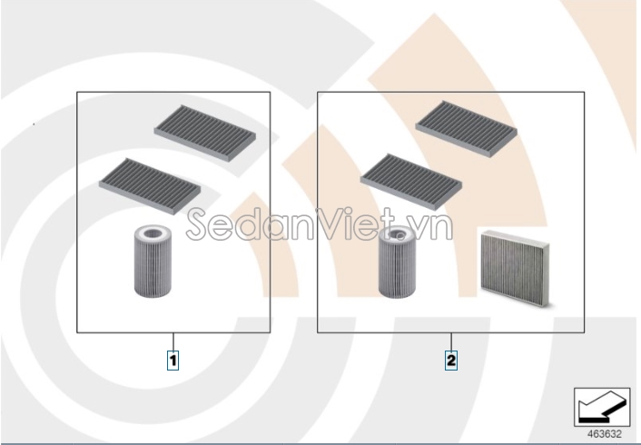 Lọc dầu hộp số BMW X6 2010-2012