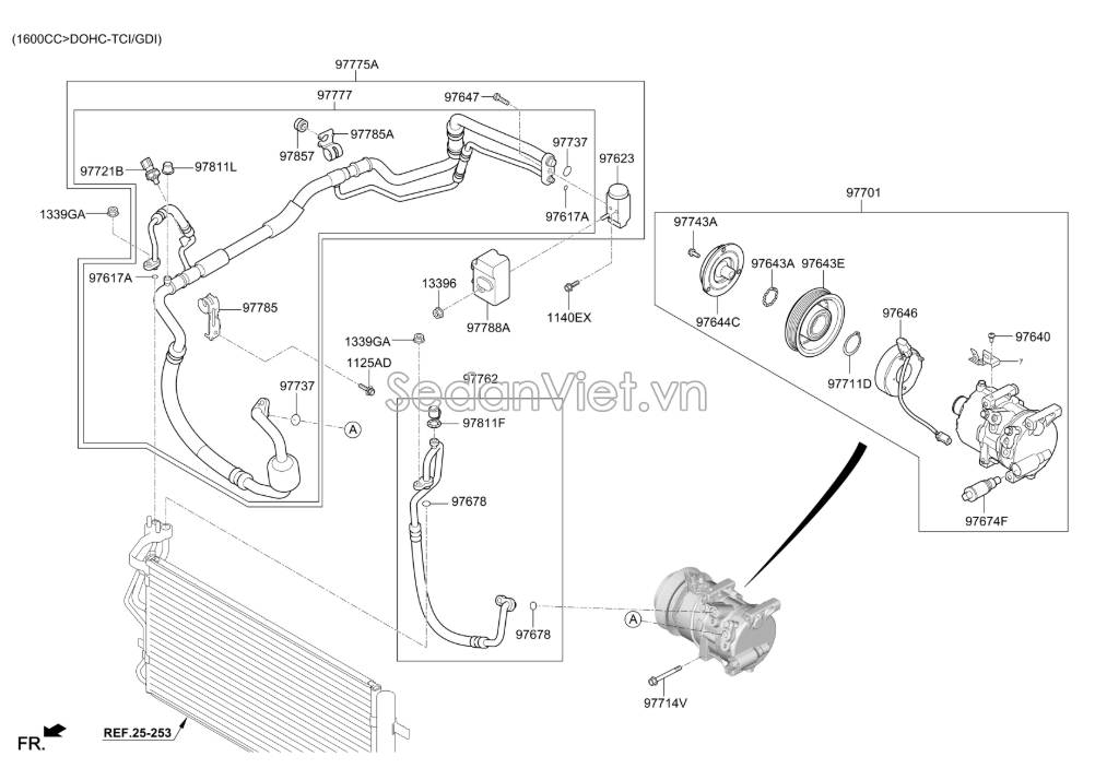 Van tiết lưu Hyundai Tucson 2015