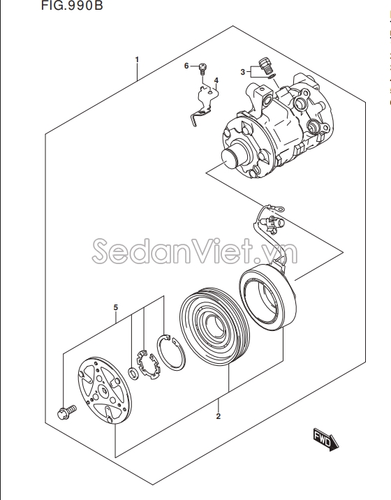 Mặt từ điều hòa Suzuki XL7 2020