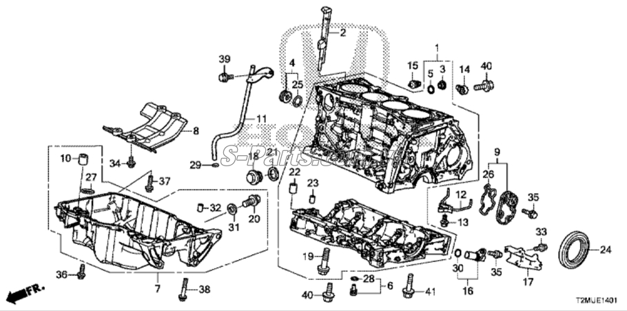 Cảm biến áp suất dầu Honda City 2017-2020