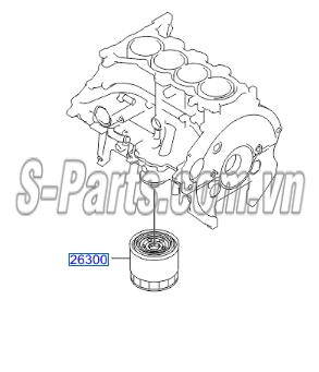 Lọc dầu KIA Sportage 2009-2010