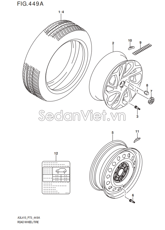 Van hơi lazang Suzuki Ertiga 2018