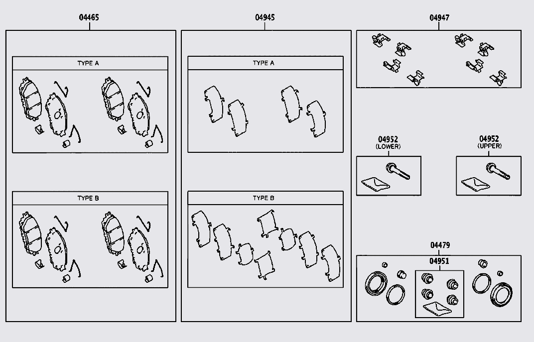 Má phanh trước Toyota innova 2017