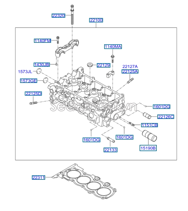 Ống nước Hyundai i10 Grand 2014-2016