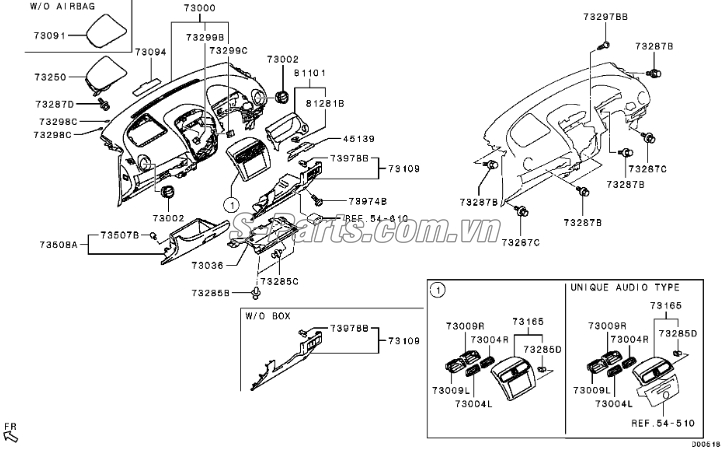 Bảng táp lô Mitsubishi Attrage 2014