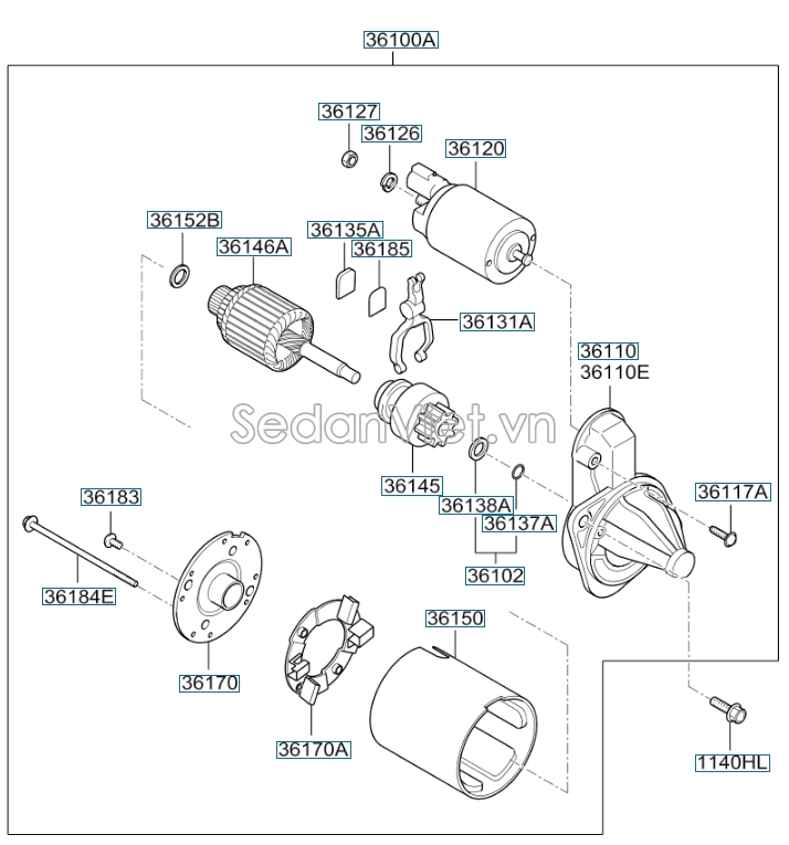 Chuột đề nhỏ Hyundai Elantra 2016