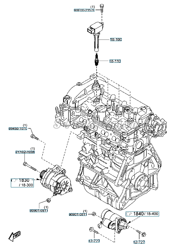 Mô bin Mazda 3 2017