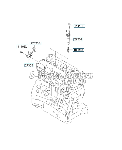 Mô bin Hyundai Tucson 2008-2009
