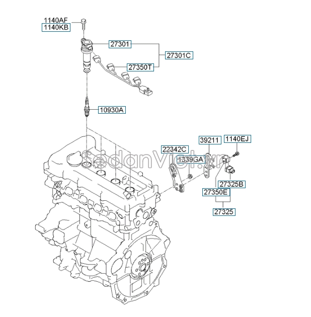 Mô bin Hyundai Accent 2018
