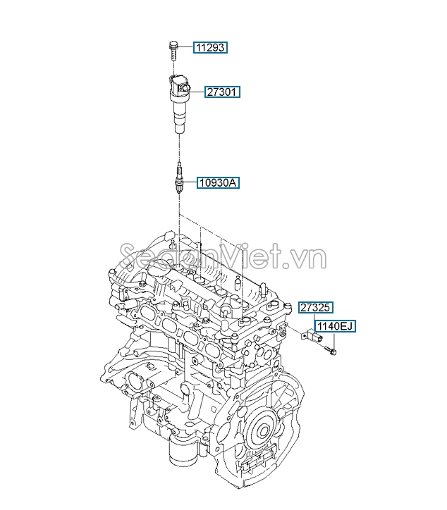 Bugi Iridium Hyundai Tucson 2015