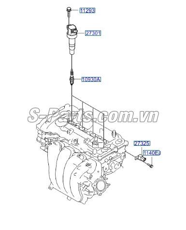 Bugi Iridium Hyundai Tucson 2015