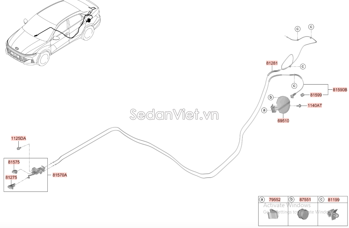 Công tắc bơm xăng KIA Morning 2015