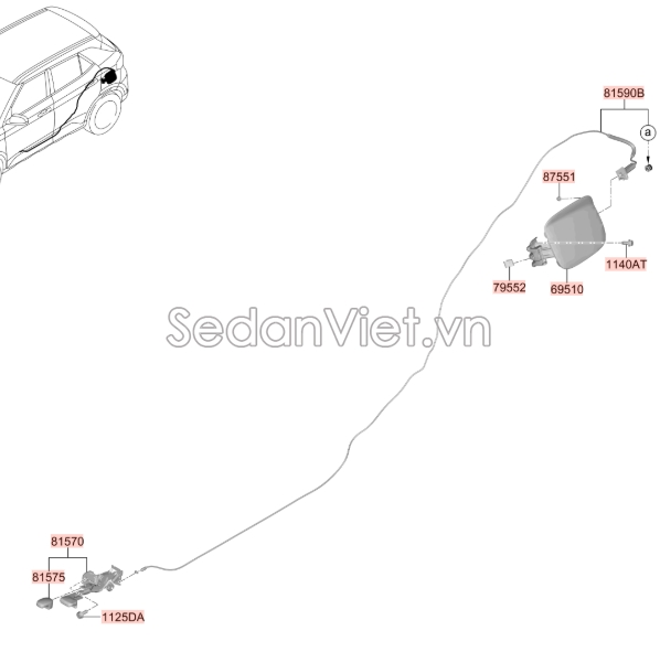 Công tắc bơm xăng KIA Morning 2015