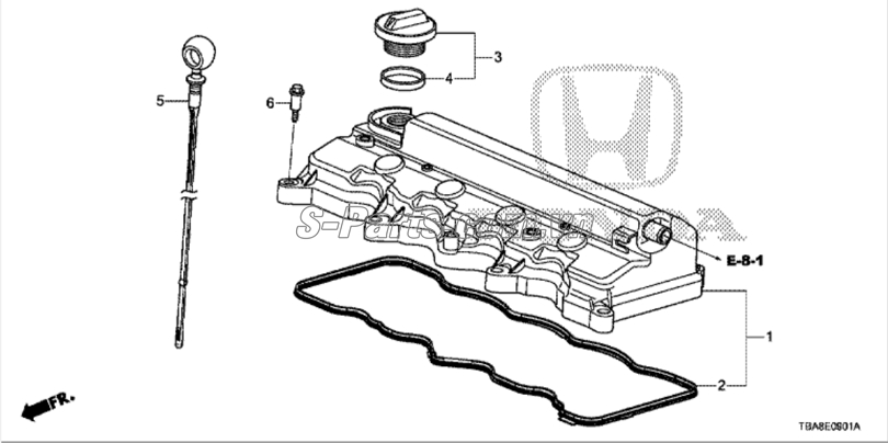 Gioăng dàn cò Honda Civic 2006