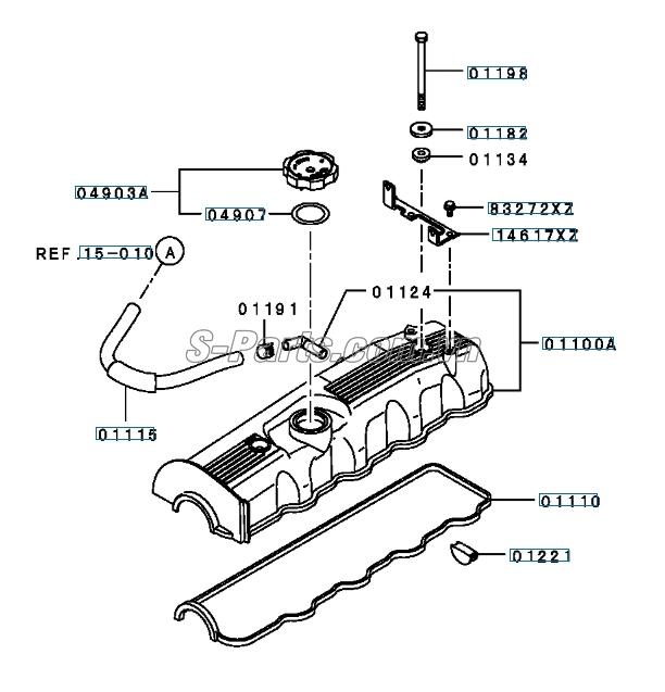 Gioăng dàn cò Mitsubishi Triton 2010-2013