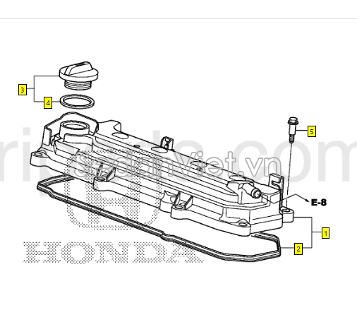 Gioăng giàn cò Honda City 2017