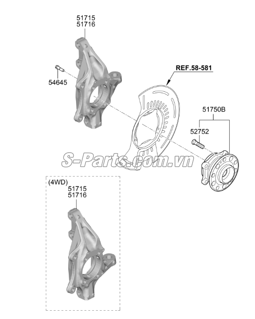 Bi moay ơ trước Hyundai Santafe 2019