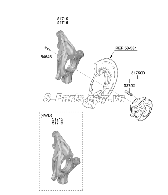 Bi moay ơ trước Hyundai Santafe 2019