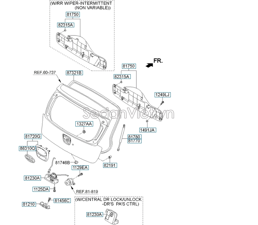 Biểu tượng Kia KIA Morning 2008-2009