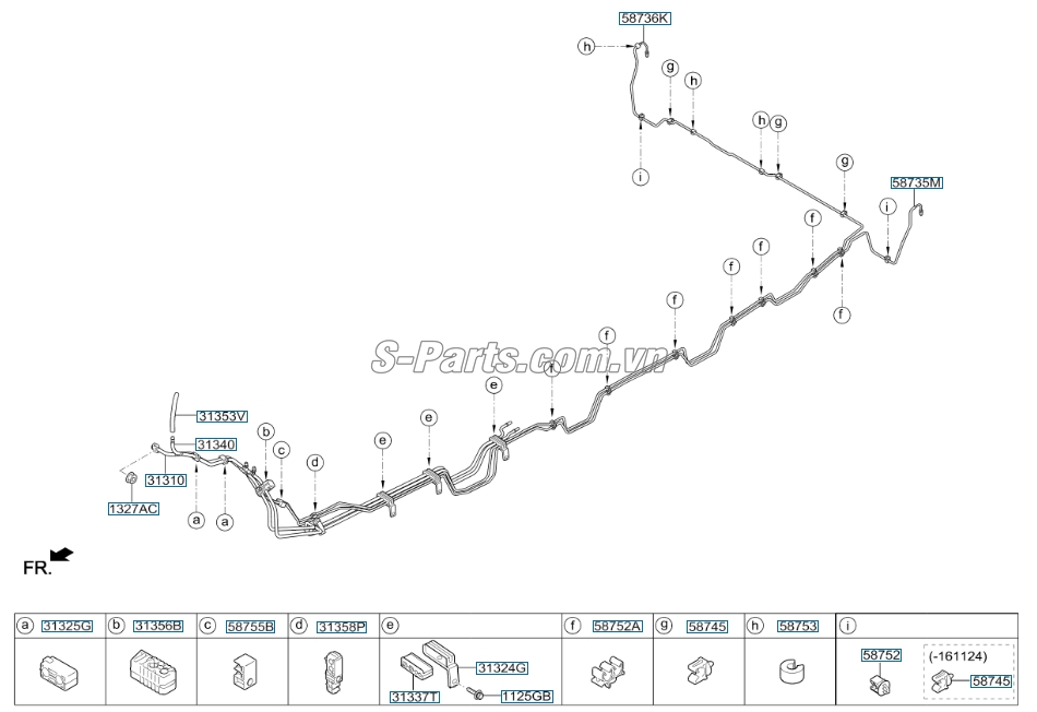 Đầu nối ống sau KIA Sedona 2019-2021