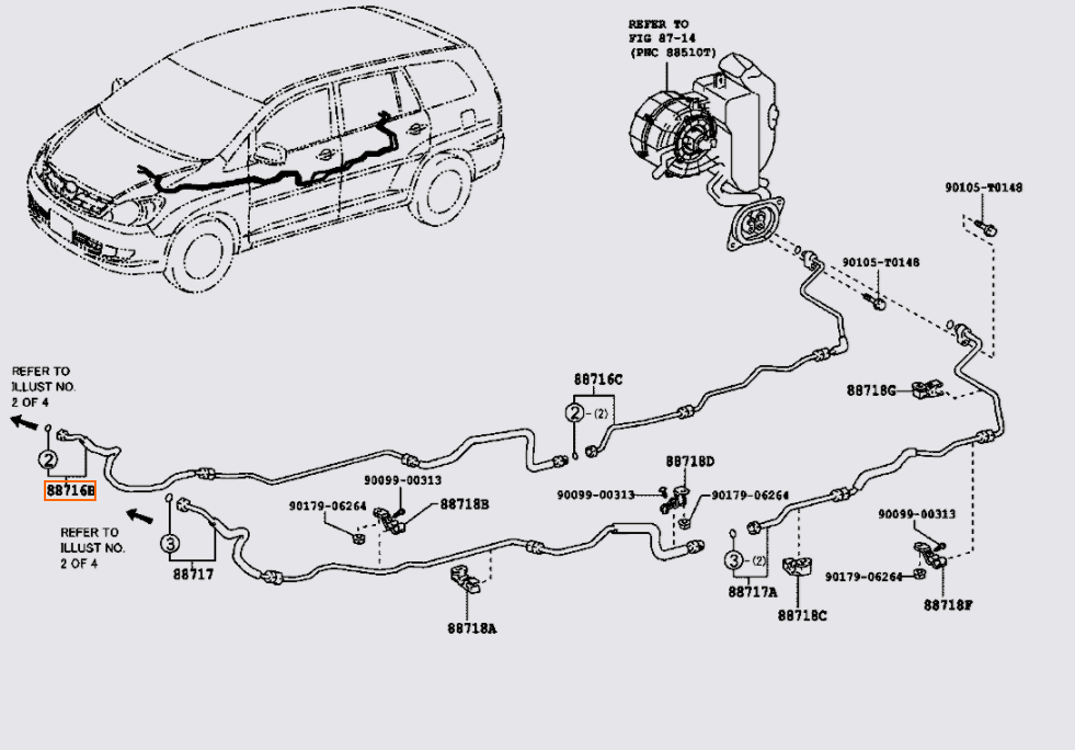 Ống nước điều hòa Toyota Innova 2012-2013