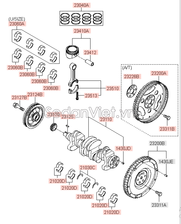 Đĩa từ KIA Morning 2012-2014