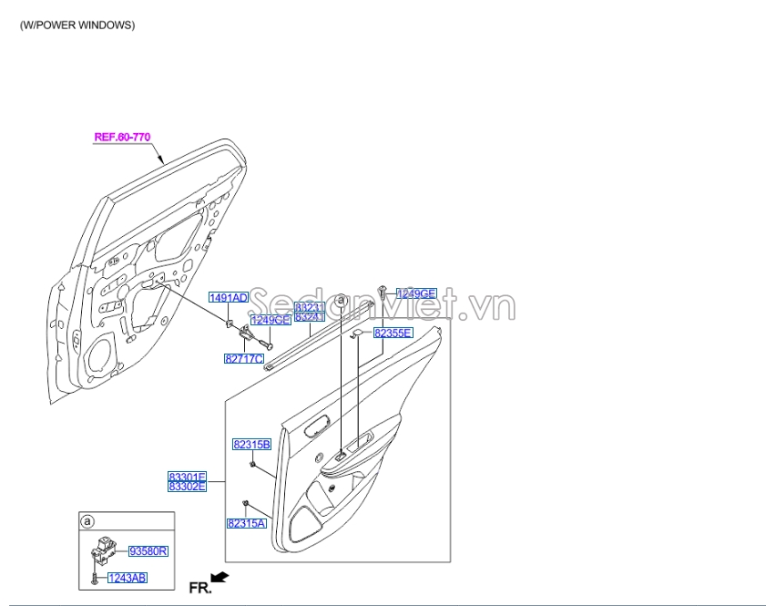 Táp bi cửa Hyundai i10 Grand 2017