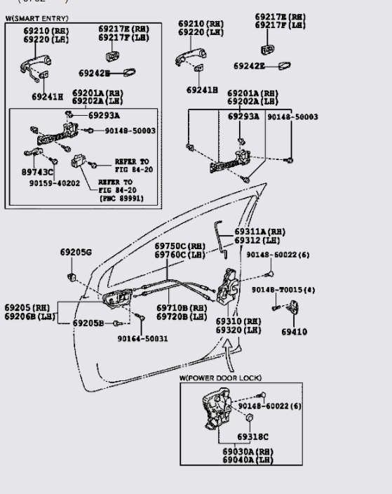 Tay mở cửa ngoài Toyota Vios 2014-2016