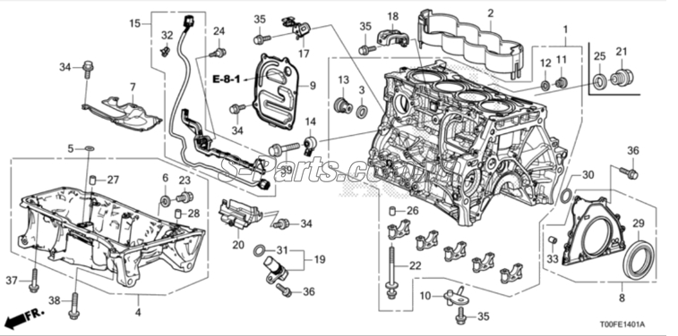 Cảm biến tiếng gõ động cơ Honda City 2017-2020