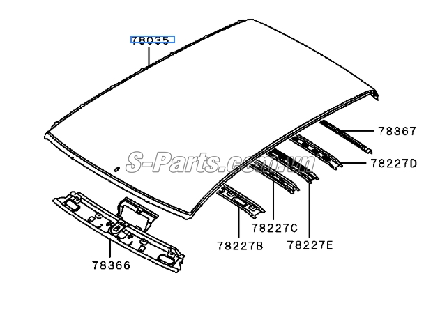 Nóc xe Mitsubishi Triton 2005-2009