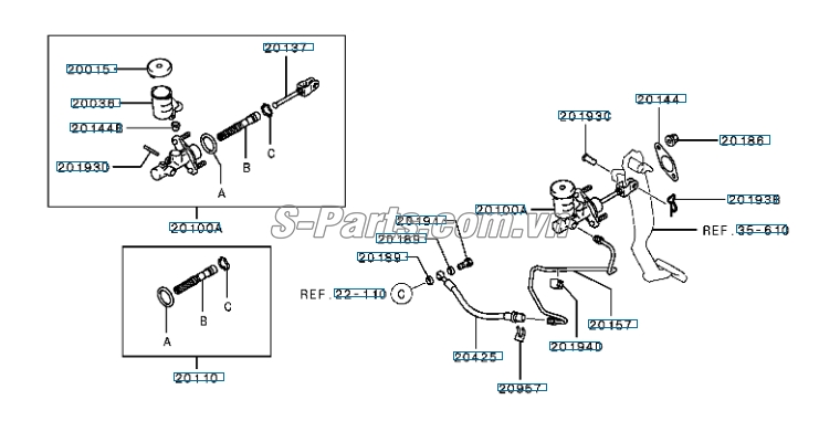 Tổng côn Mitsubishi Triton 2005-2009