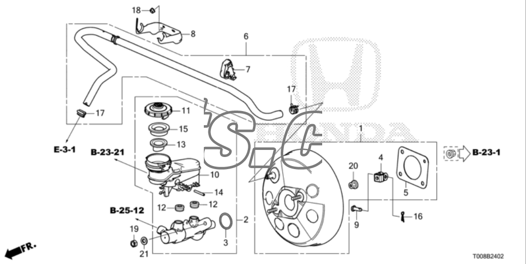 Tổng phanh Honda City 2017