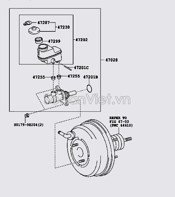 Nắp bình dầu phanh Toyota Land Cruiser Prado 2009-2013