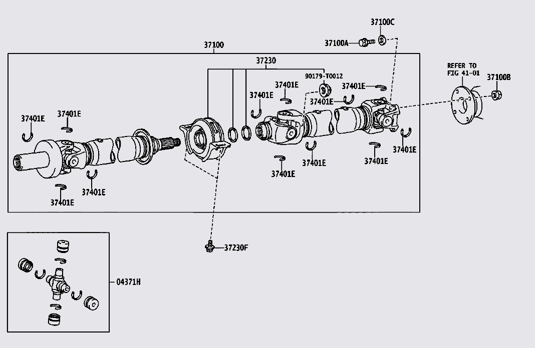 Trục các đăng lái Toyota innova 2017