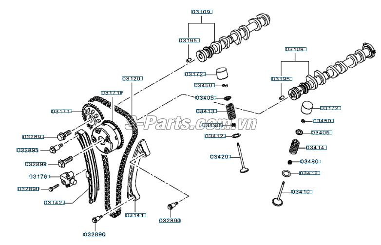 Phớt gits Mitsubishi Triton 2005-2009