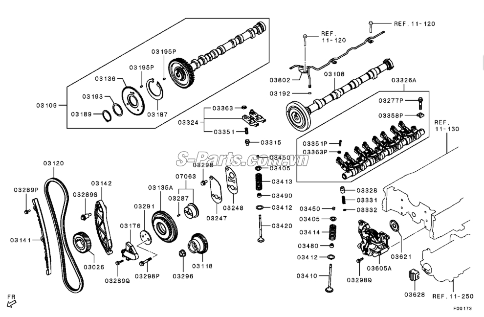 Phớt ghíp Mitsubishi Triton 2005-2009
