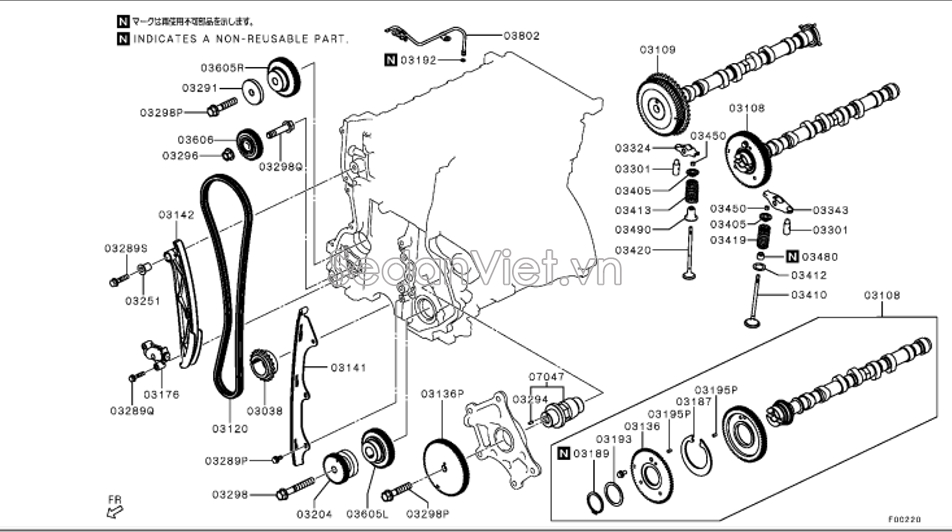 Phớt gits Mitsubishi Triton 2005-2009
