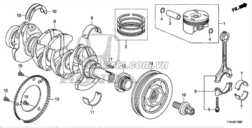 Tay biên Honda Civic 2006