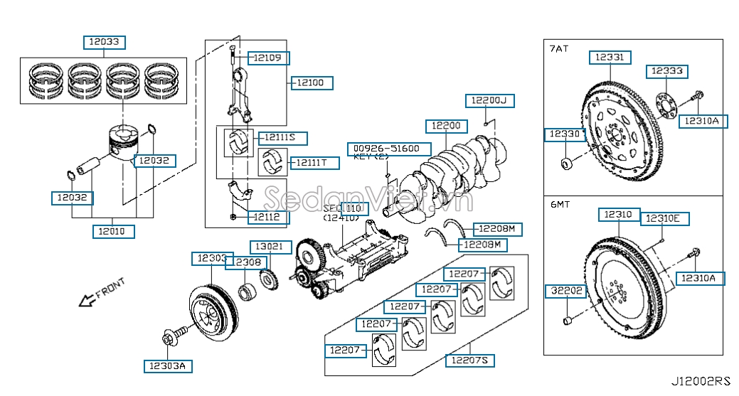 Tay biên Nissan Navara 2007-2011